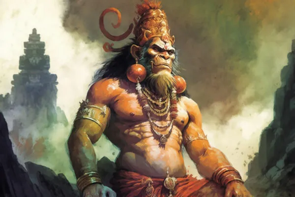 Lord Hanuman and the Breath 1