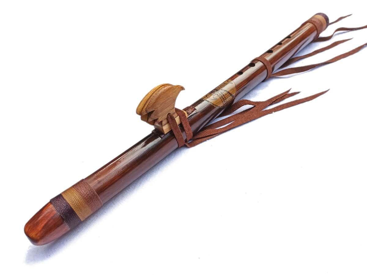 Flauta Nativa Ashar Tribal Águia