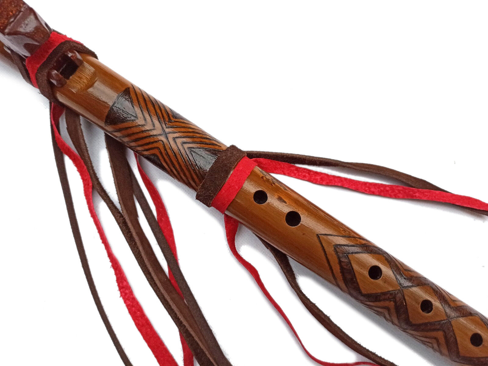 Flauta Nativa Ashar – Série Tribal - Estilo Nativa Americana 2