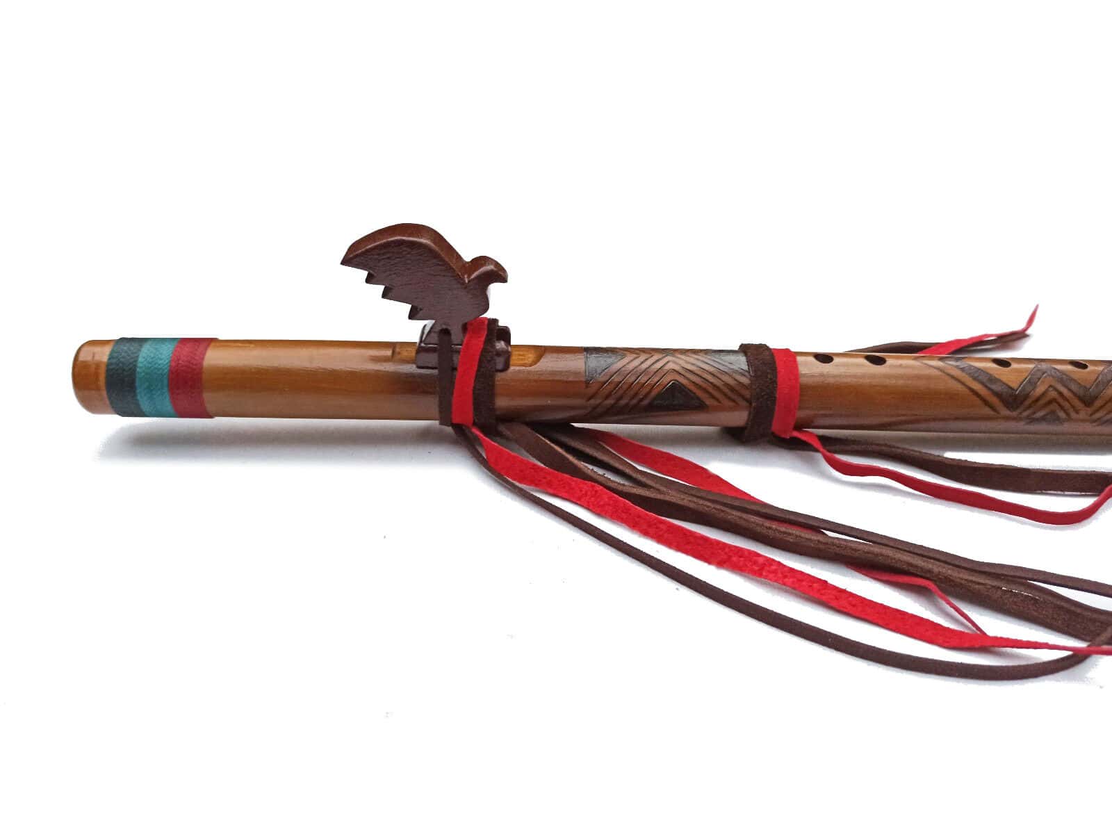 Flauta Nativa Ashar – Série Tribal - Estilo Nativa Americana 3