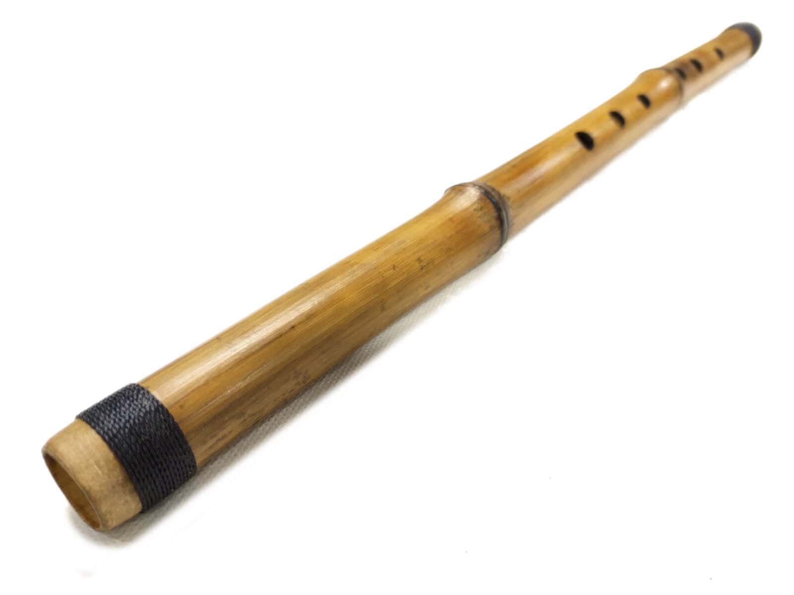 Egyptian Kawala Style Flute E - Natural Bamboo 4