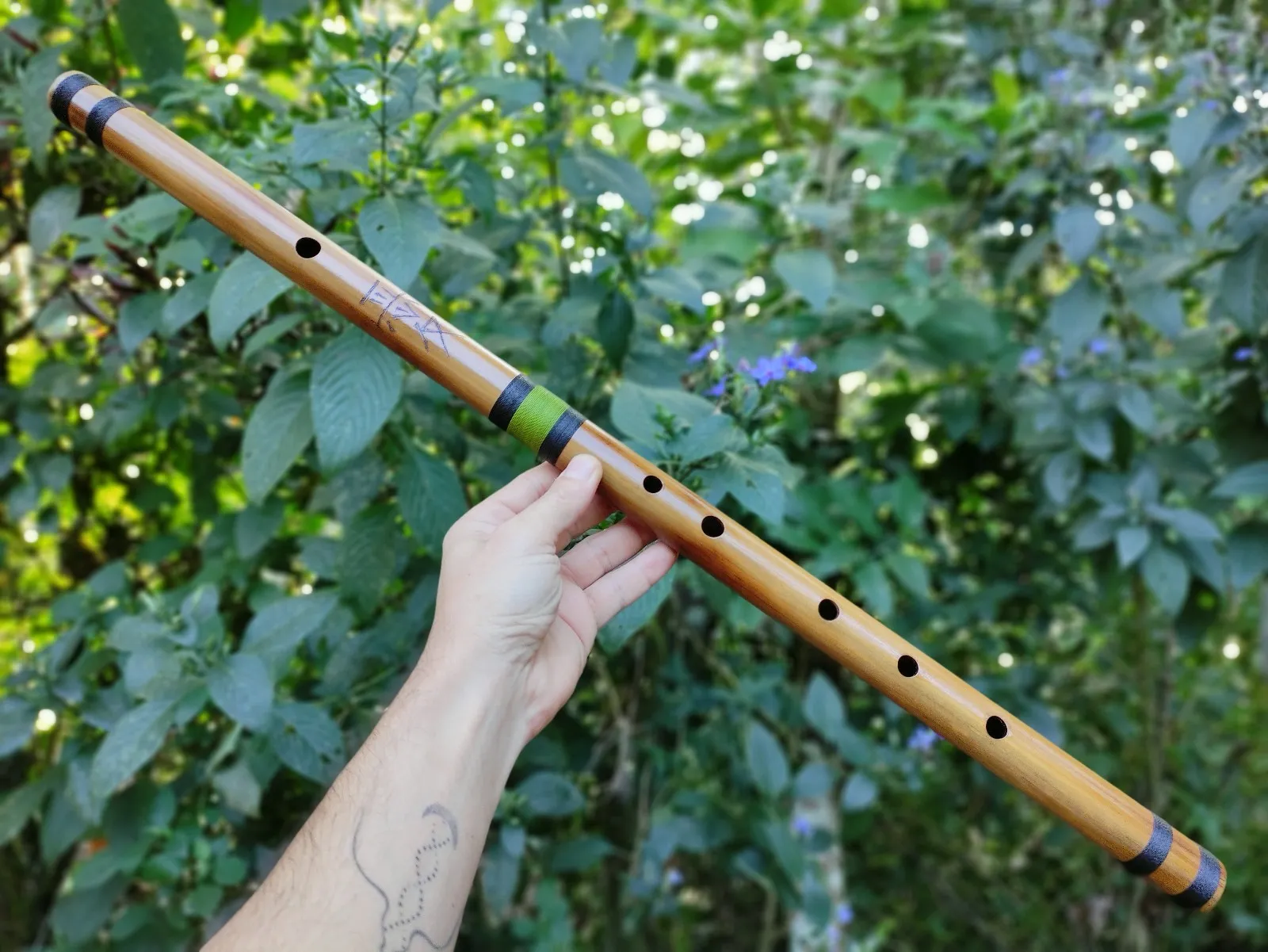 Zen -Bambusflöte D