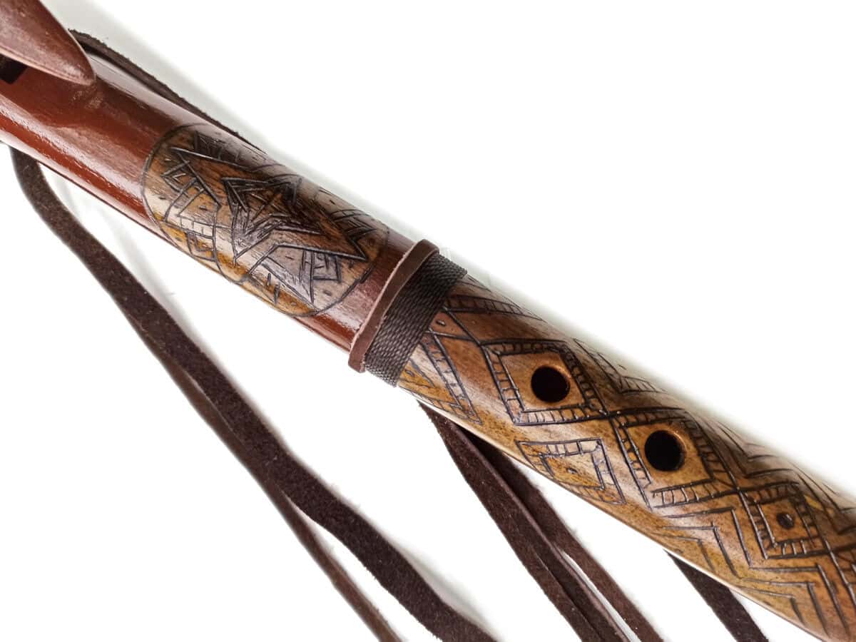 Flauta tribal nativa - Ashar - Estilo NAF
