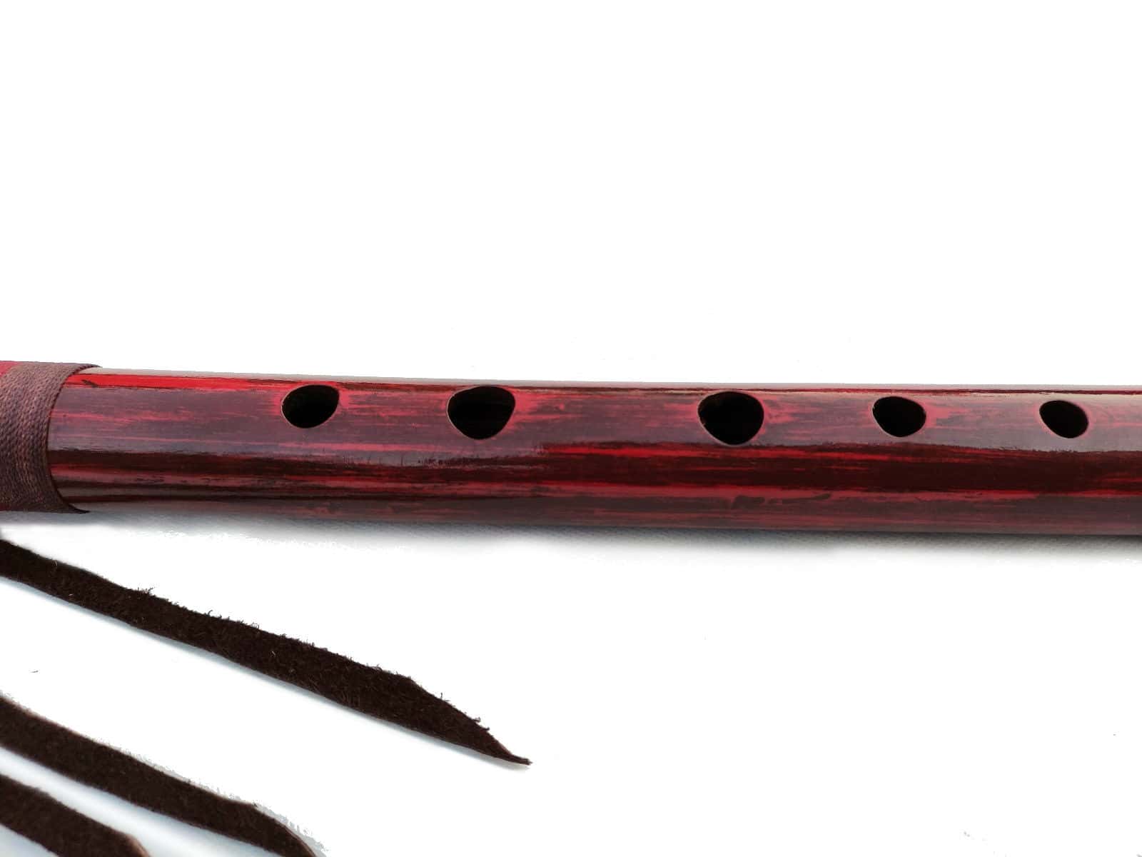 Flauta Nativa Ashar Série Roots Vermelha