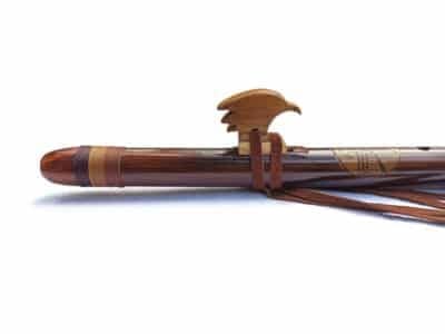 Flauta de águila tribal ashar nativa