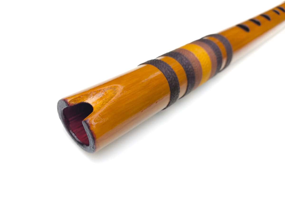 Quena - Flauta Estilo Quena - Bambu Natural - Imagem 4