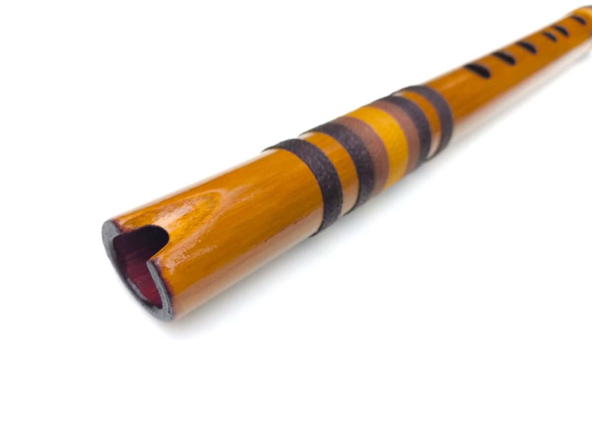 Quena - Flauta Estilo Quena - Bambu Natural - Imagem 5