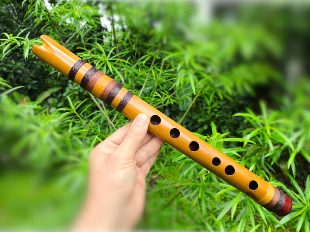 Quena - Flauta Estilo Quena - Bambu Natural - Imagem 2