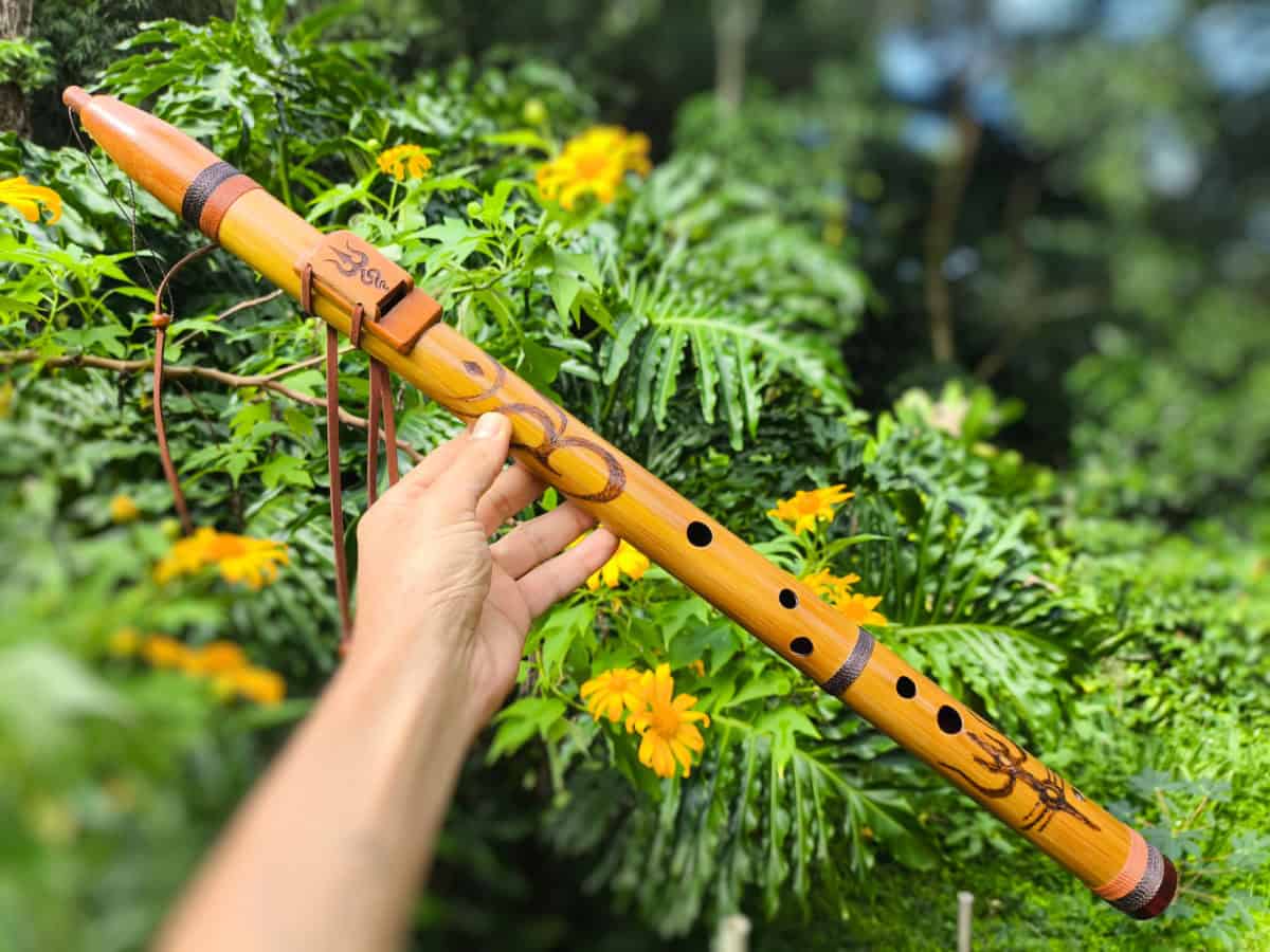 Flauta Shiva E - Estilo NAF com Escala Bhairav - Imagem 2
