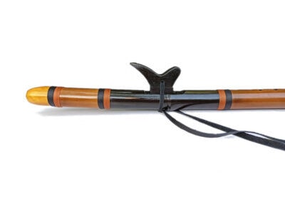 Flauta Estilo Nativa Americana - Série Clássica - Bambu & Black II - Imagem 3