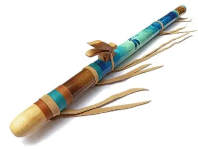 Native Ashar Flute - Totem - Dragonfly