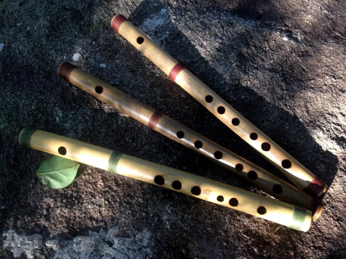 Flauta transversal - Bambú natural Fife Student 5