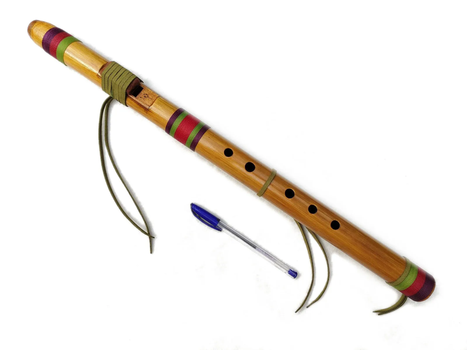 Native American Style Flute - River Cane - G 3