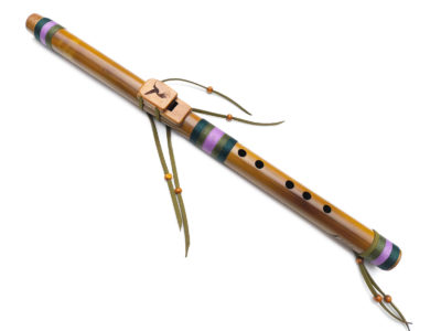 Flauta Estilo Nativa Americana - River Cane - B 7 Flauta Nativa Ashar - River Cane B