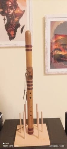 Flauta Estilo Nativa Americana - River Cane - F# photo review