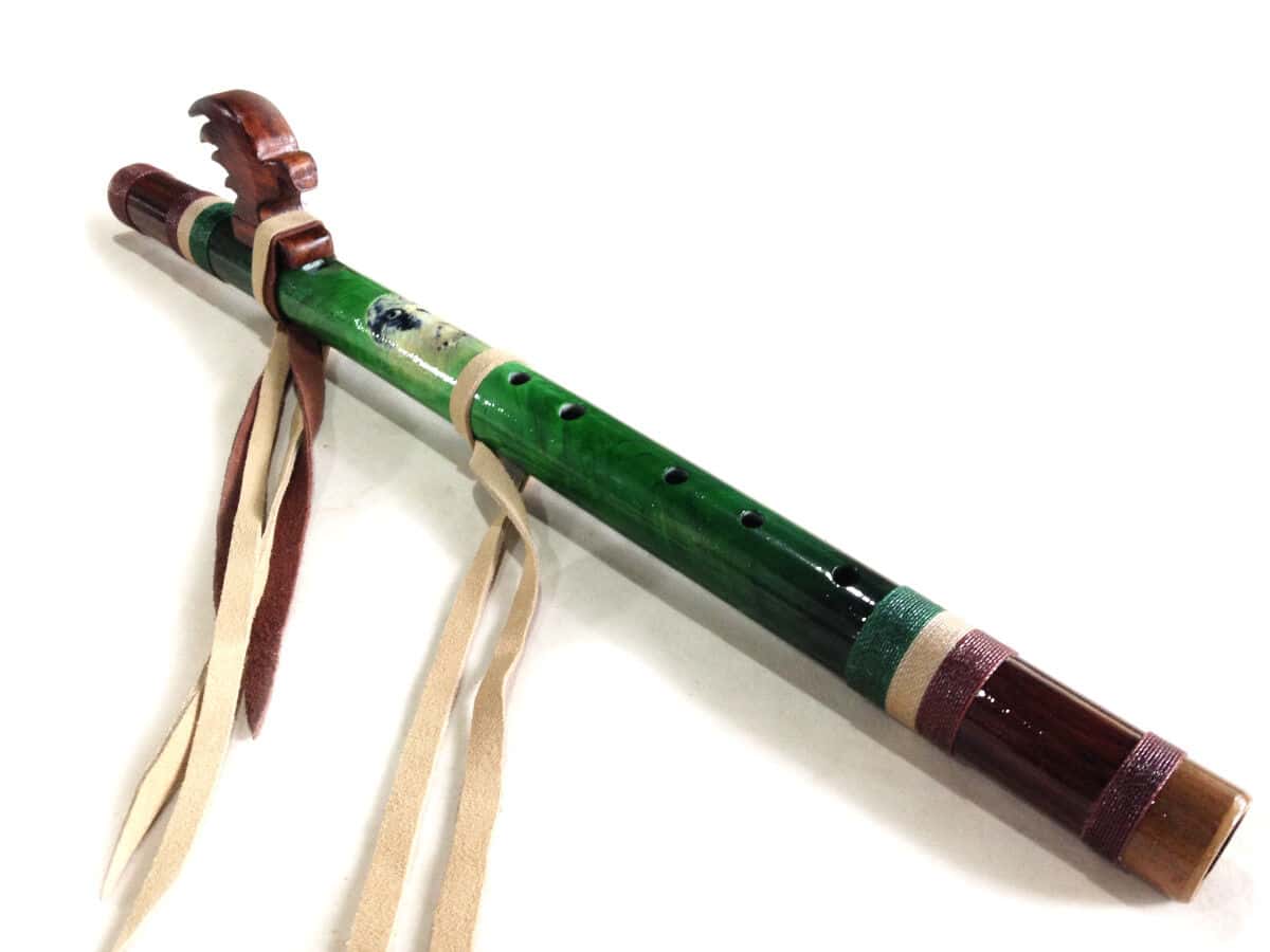 Flûte indigène Ashar Totem Falcon