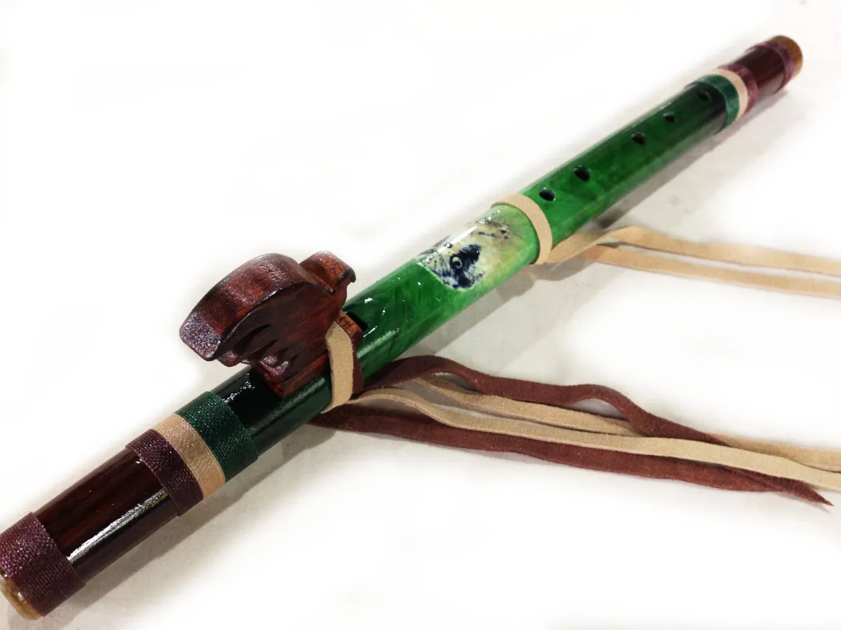Flauta nativa Ashar Totem Falcon