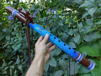 Flauta Nativa Ashar Totem Golfinho