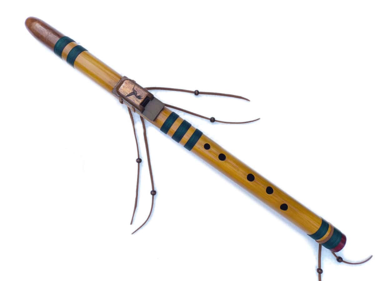 Flauta Estilo Nativa Americana - River Cane - G# - Imagem 3
