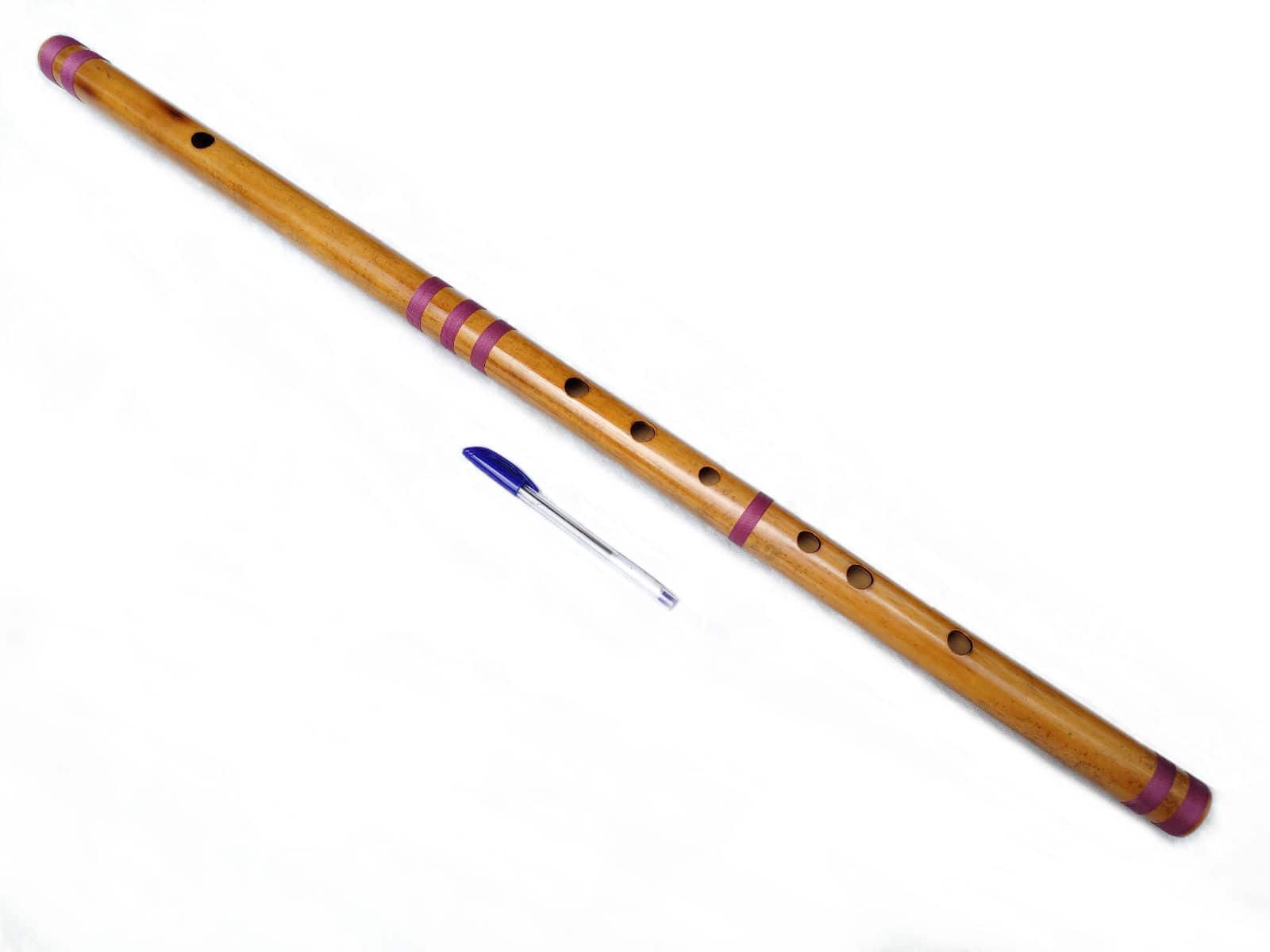 Bansuri Ashar - Indischer Bambus - E-Bass 3
