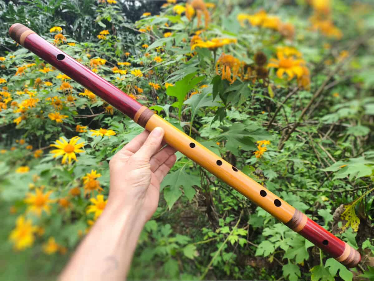 Flauta Al-Baḥr - Hijaz - Bambu Mogno - Imagem 2