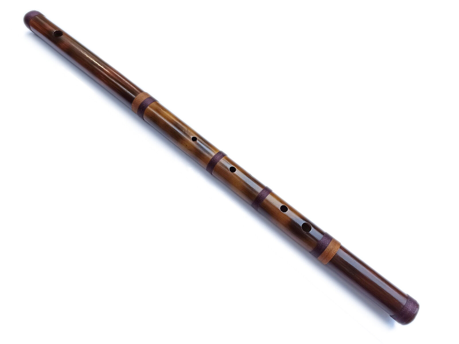 Flute Al-Baḥr - Hijaz - Bamboo Mahogany 2