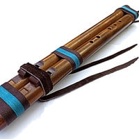 Flauta nativa de Ashar - River Cane Doble - Una imagen