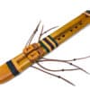 Flauta Estilo Nativa Americana - Série Dupla - River Cane - A 1