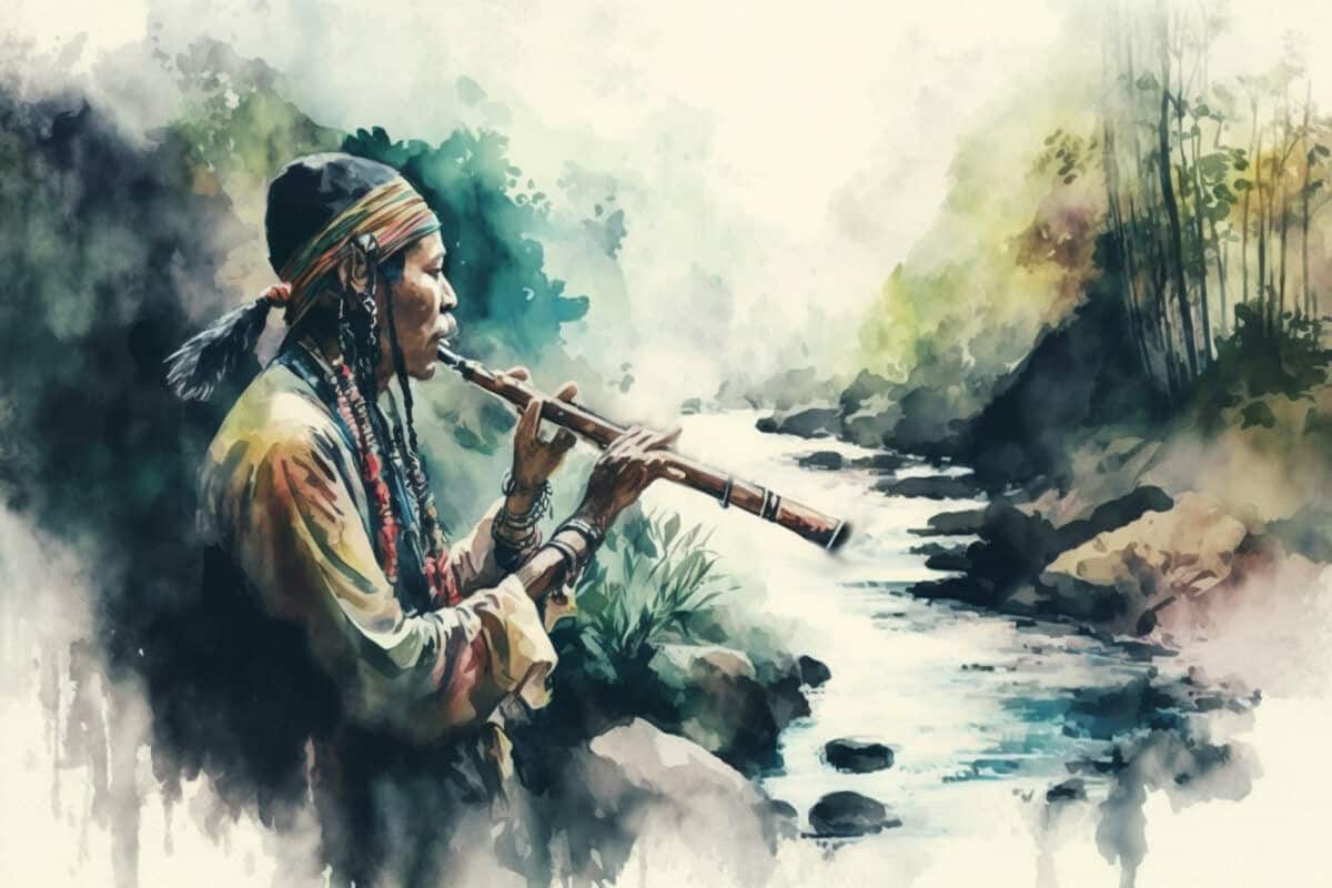 The Flute of the North American Indians 4