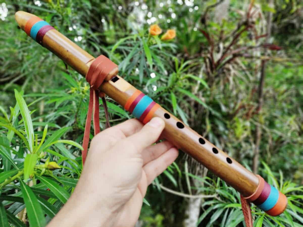 Flauta Nativa River Cane D Alto