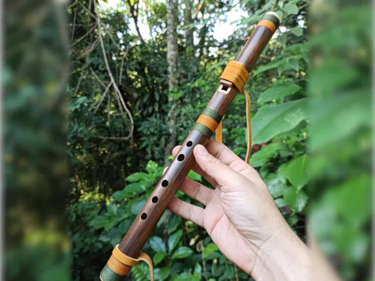 Flauta Nativa River Cane D Alto
