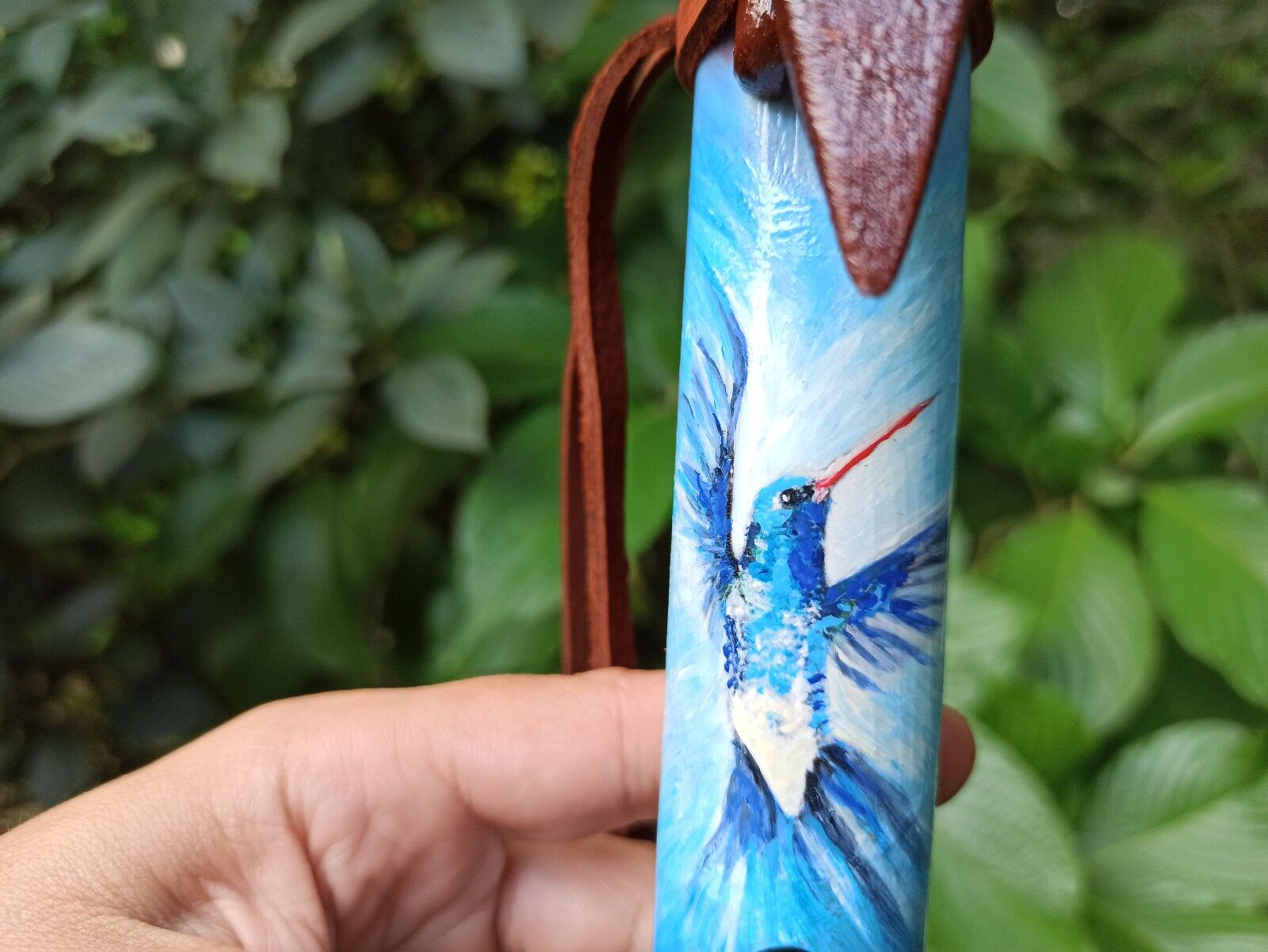 Flauta Nativa Ashar NAF- Beija-Flor Azul