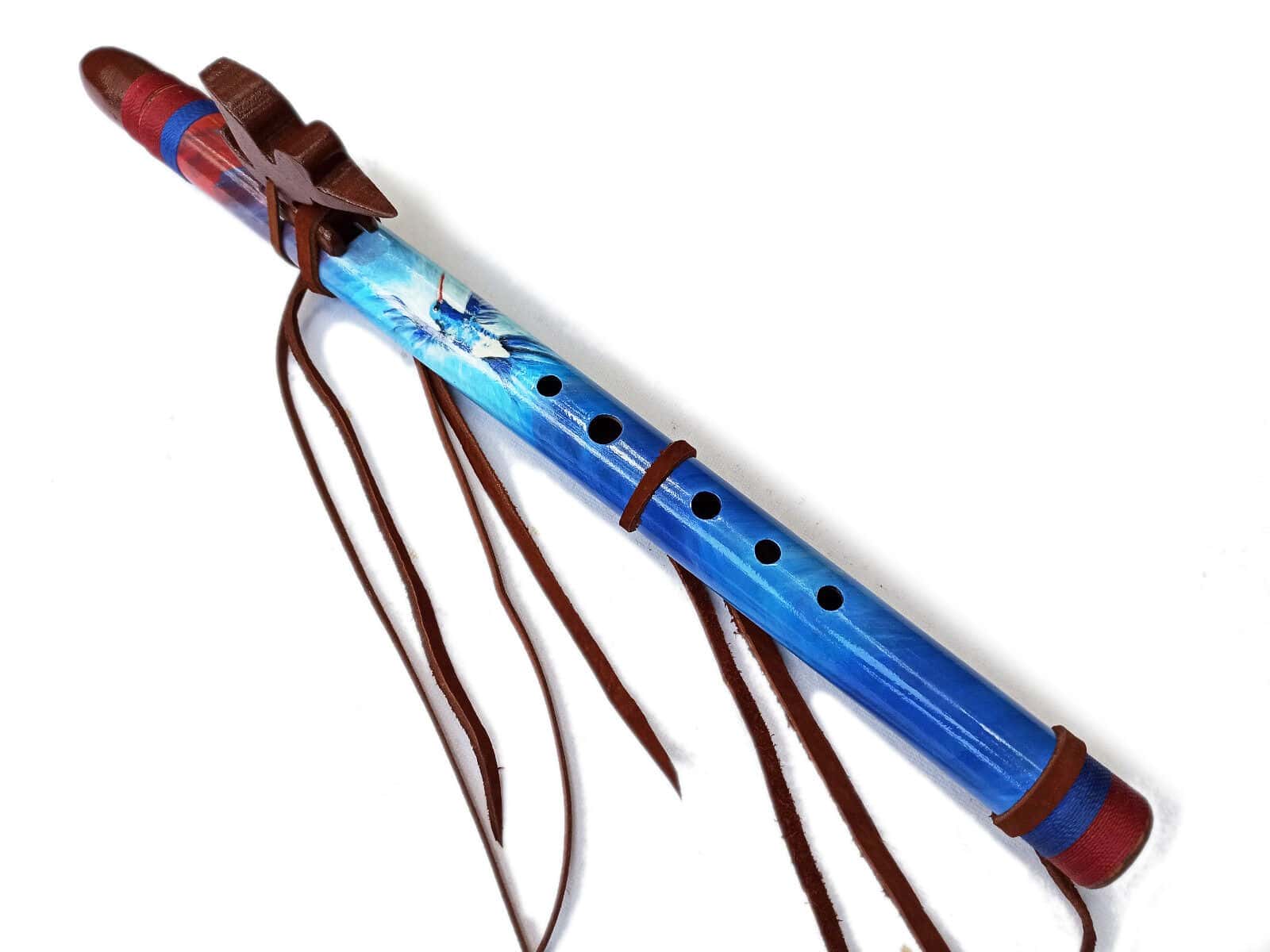 Flauta Nativa Ashar NAF- Beija-Flor Azul