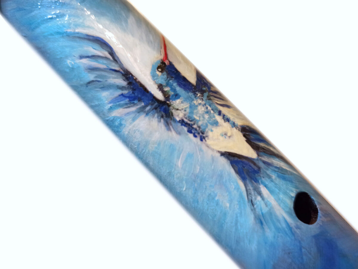 Flauta Nativa Ashar NAF- Beija-Flor Azul