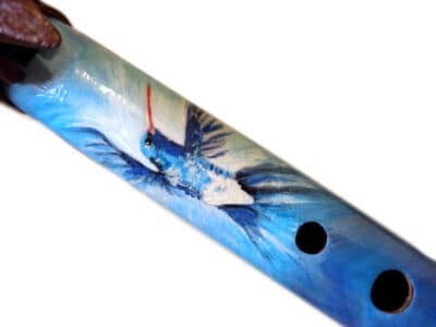 Flauta Nativa Ashar NAF- Beija-Flor Azul