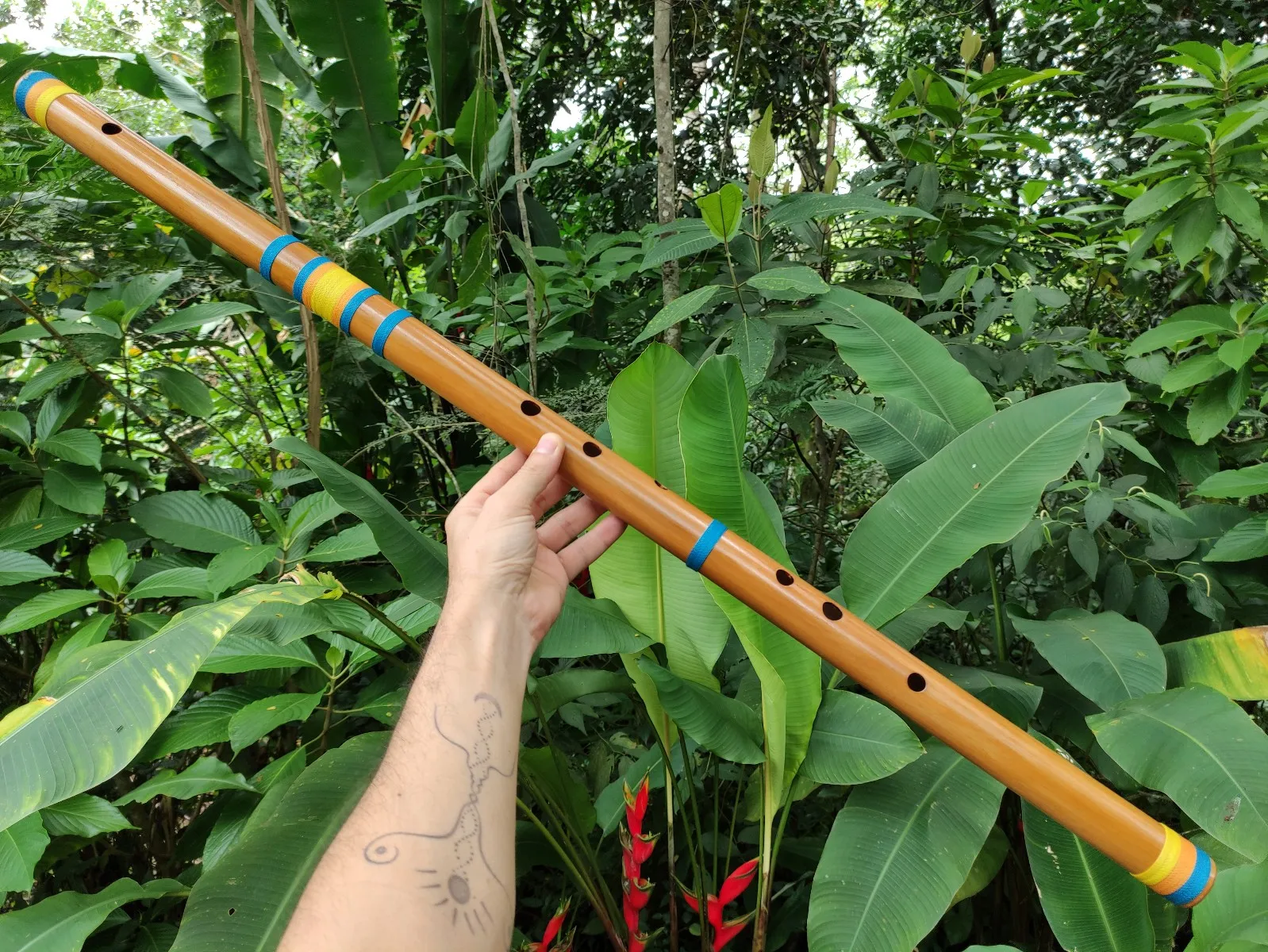 Bansuri Ashar - Indian Bamboo - C Bass 1