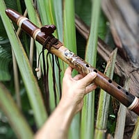 Flauta Nativa Ashar Totem Coruja