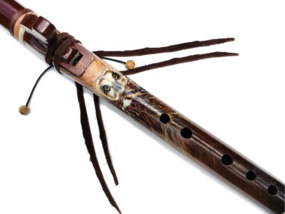 Flauta Nativa Ashar Totem Coruja
