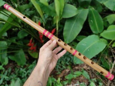Professional EE 22.5" 57.2 cm Concert FluteBansuri Bamboo FluteTransverse 