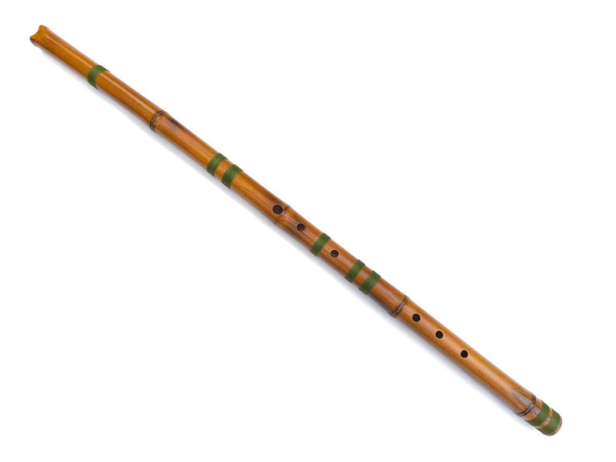 Flauta Estilo Anasazi - G Baixo - Bambu Natural - Imagem 5