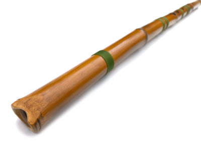 Flauta Estilo Anasazi - G Baixo - Bambu Natural 3