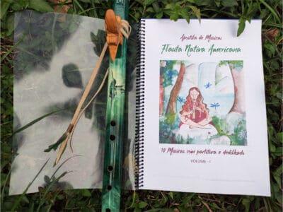 Libro de ejercicios de partituras para cancionero de flauta nativa