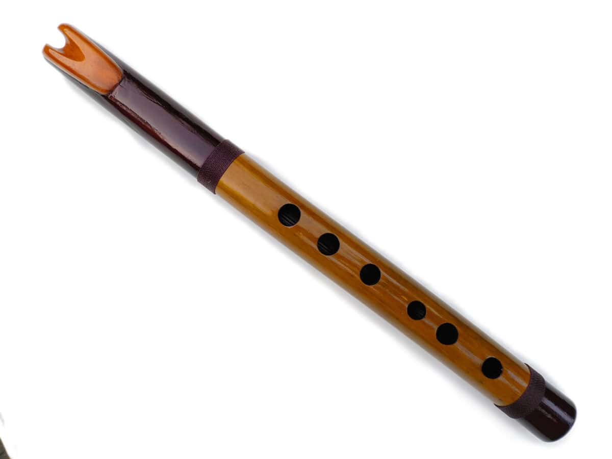 Quena Ashar Bambu Mogno G