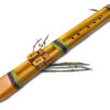 Flauta Estilo Nativa Americana - Série Dupla - River Cane - F# 2 Flauta Estilo Nativa Americana Dupla Drone - Ashar - F#
