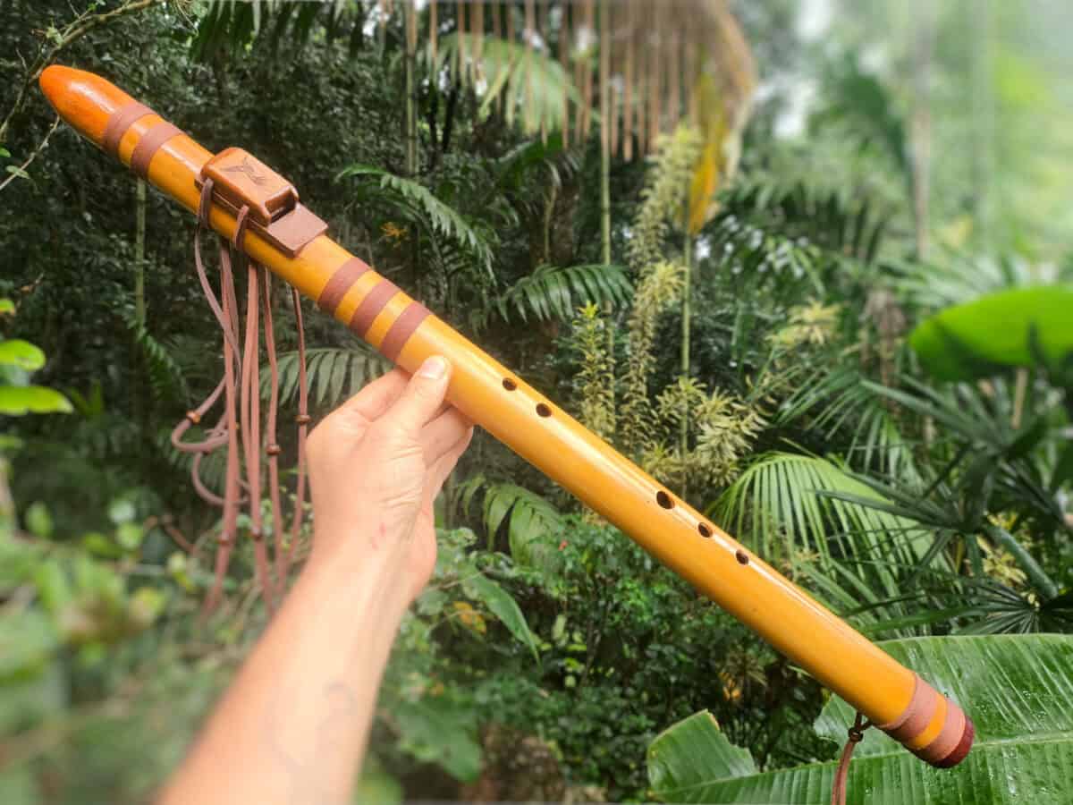 Flauta Nativa Ashar River Cane C#