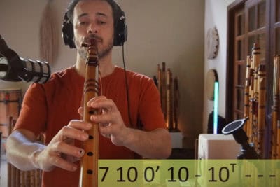 Tablatura Canto de Flauta Vol.1 - PDF