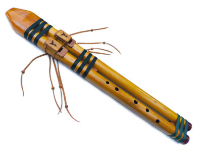 Flauta Nativa Ashar Série Dupla Drone D#