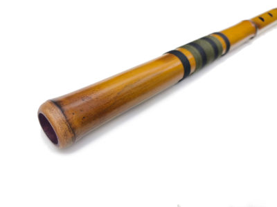 Flauta Estilo Kawala Egípcia B Baixo - Bambu Natural 9 Flauta Kawala B baixo