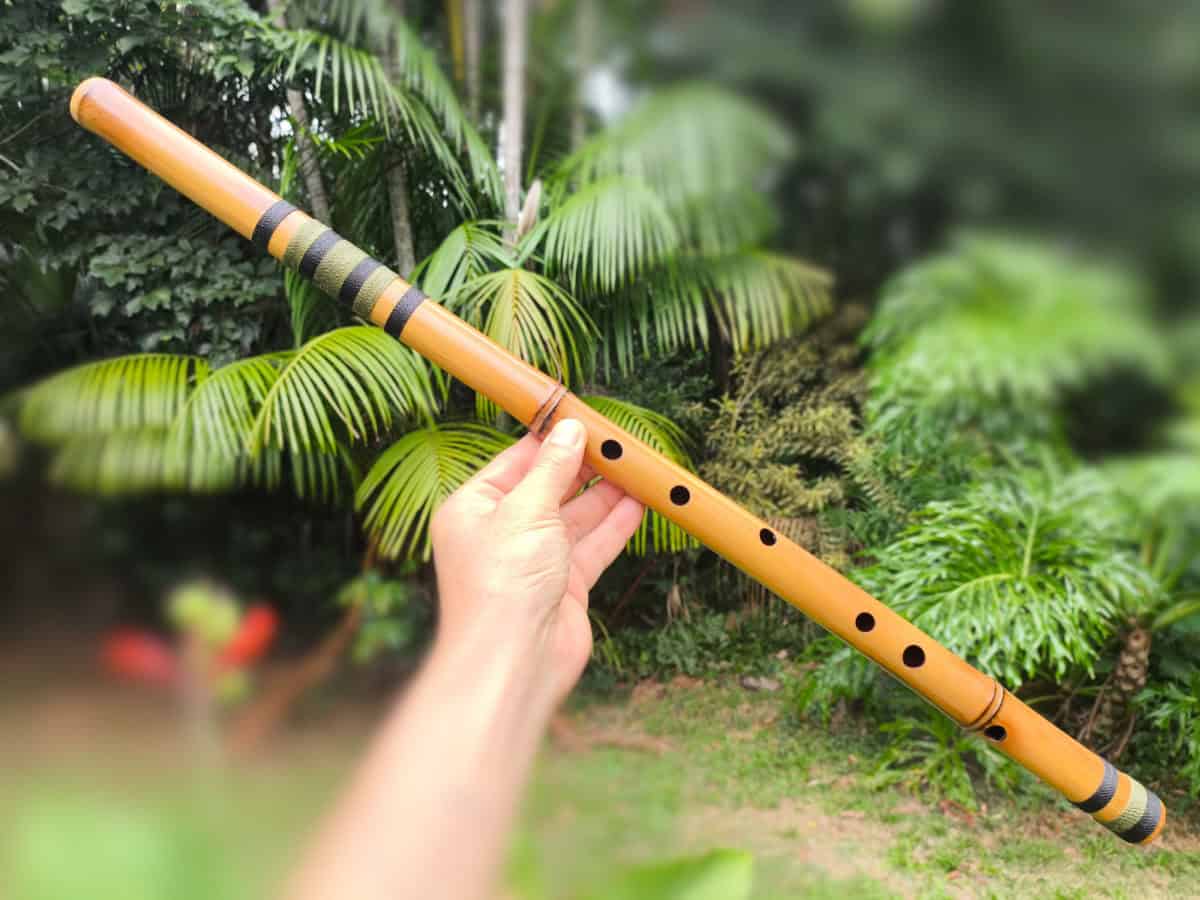 Flauta Kawala B baixo