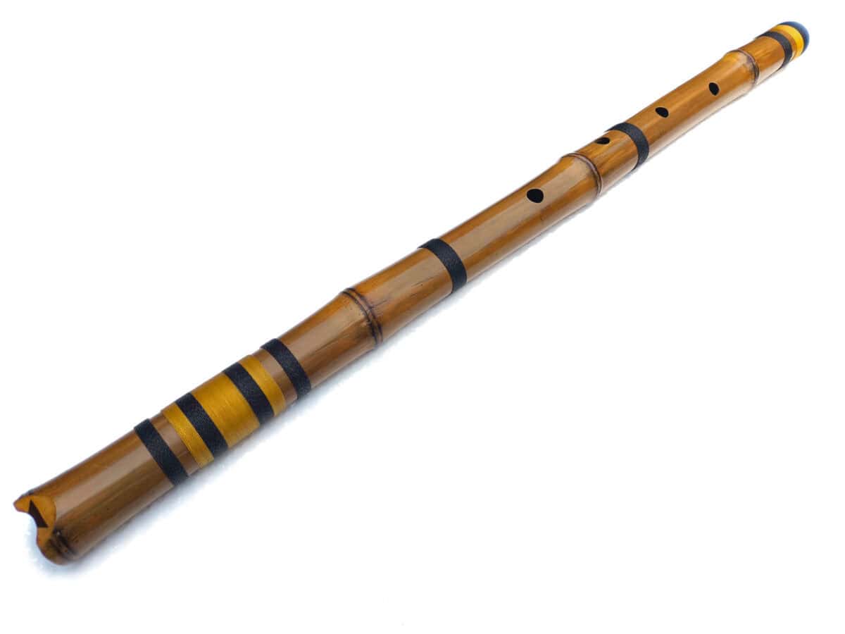 Shakuhachi 2.3 - Flauta de Bambu sem raiz Estilo Shakuhachi - A Baixo